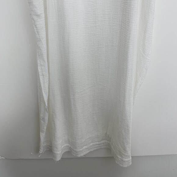 Mikoh Mirakami Cover Up Kaftan Bone White Womens New 2 or US Medium - Picture 11 of 16